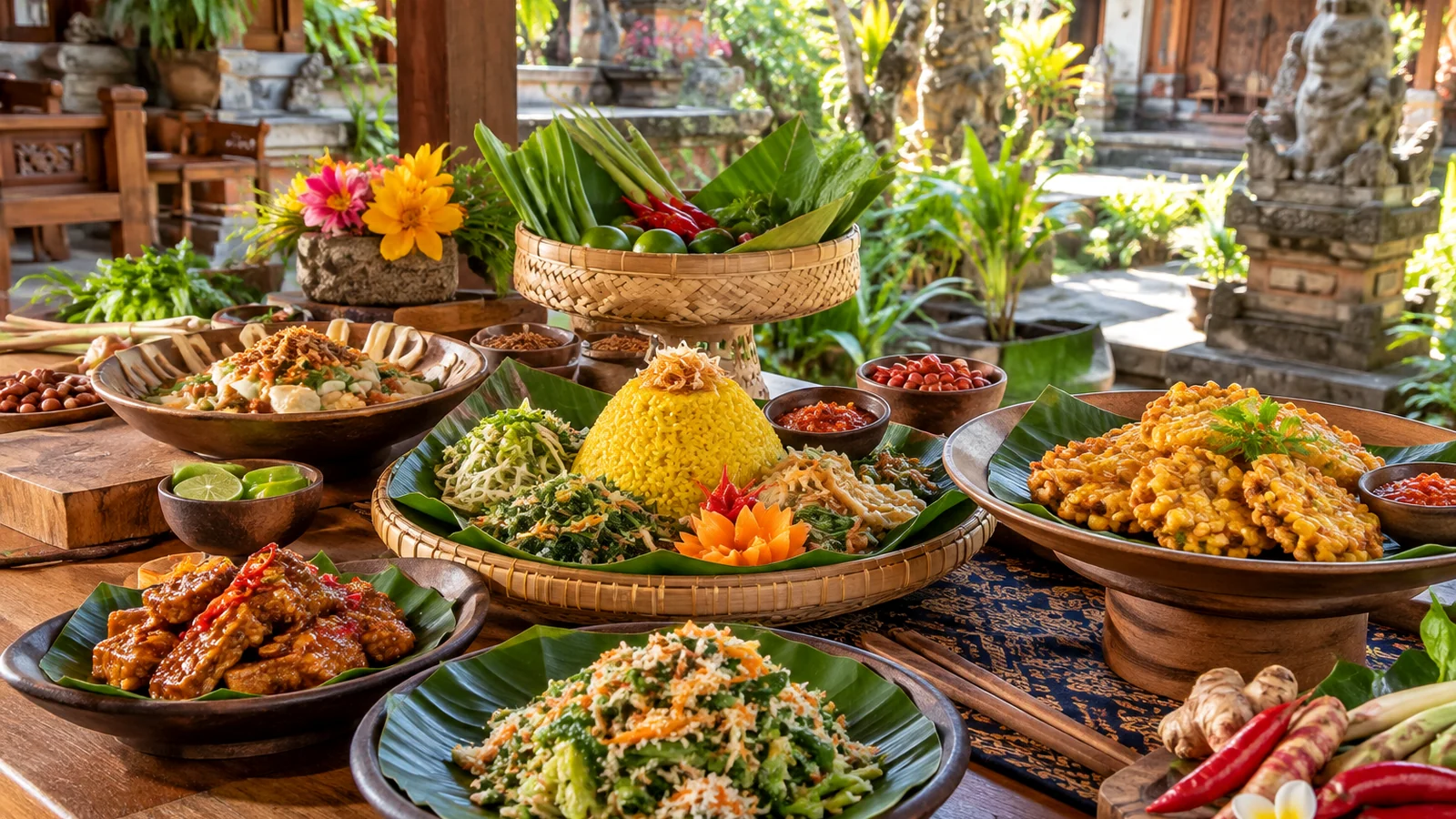 Private Vegetarian Balinese Cooking Experience