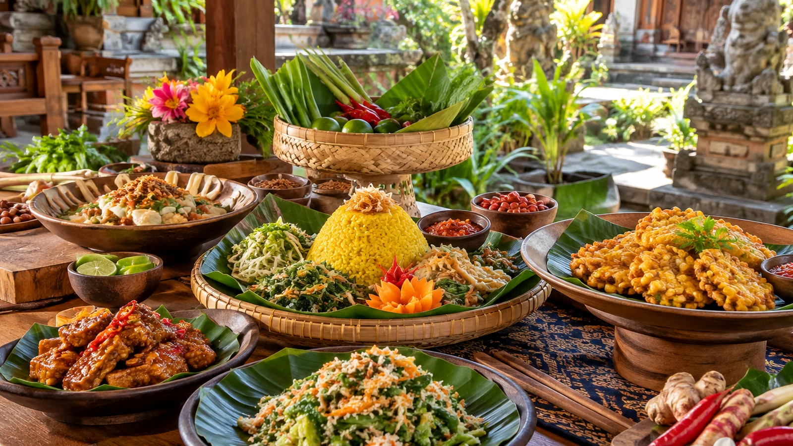 Vegetarischer Kochkurs in Ubud