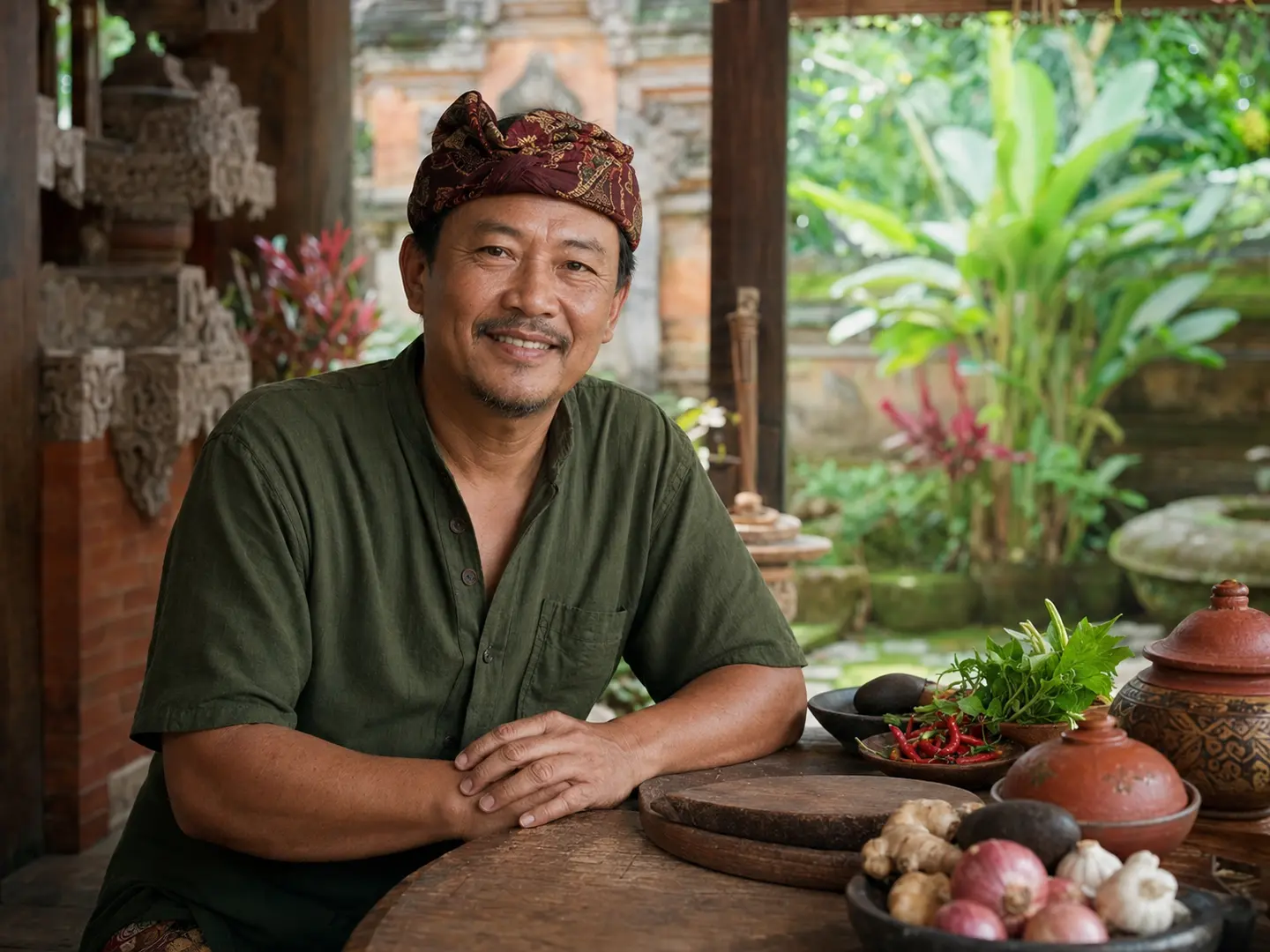 Meet Pak Lunga, Your Private Balinese Cooking Host